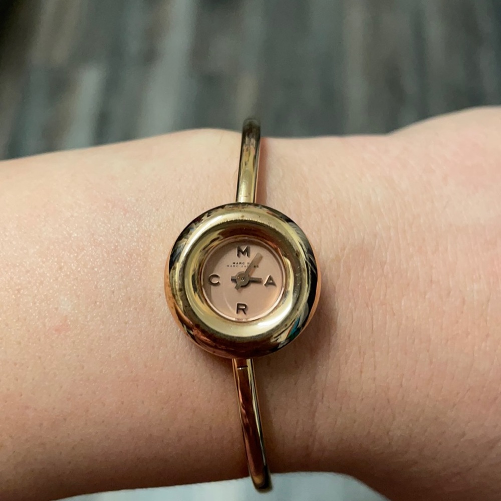 Gold Marc Jacobs Bracelet Watch Woman